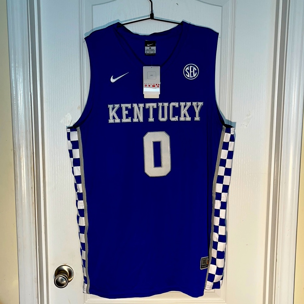 NCAA College Kentucky Wildcats Basketball Men’s Jersey